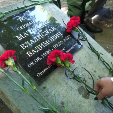 В Черняховске открыли «Аллею Славы», посвящённую памяти воинов, погибших в ходе проведения СВО