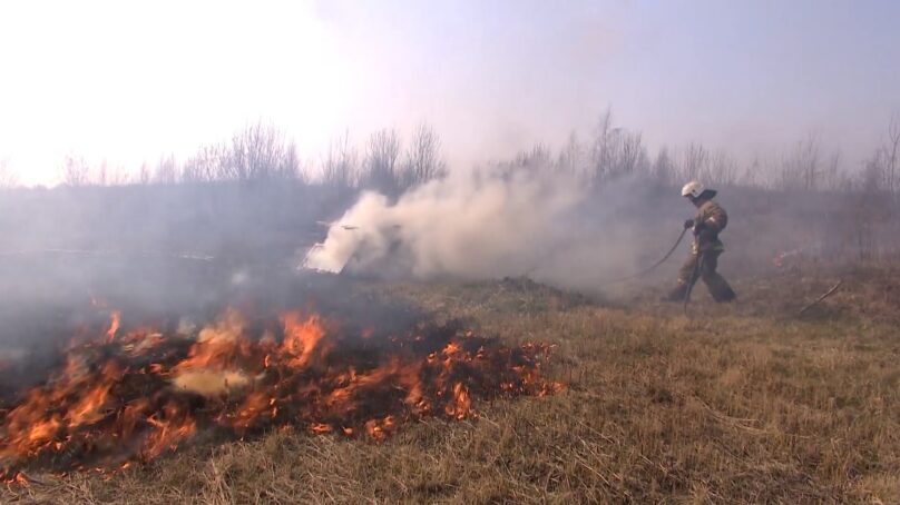 В Калининградской области установлен высший класс чрезвычайной пожароопасности