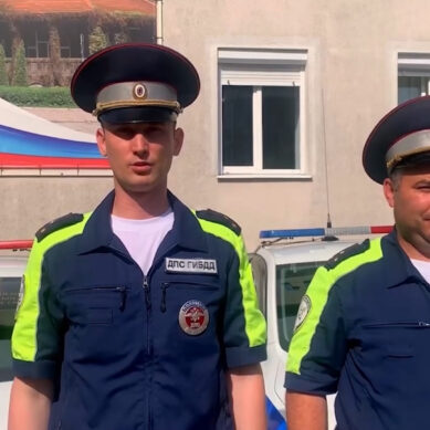 В Калининградской области полицейские доставили в больницу пострадавшего 6-летнего мальчика