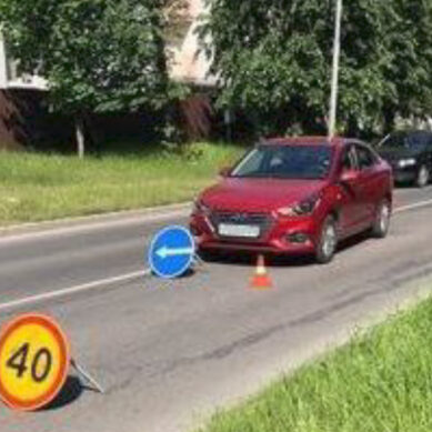 В Центральном районе Калининграда велосипедист попал под колеса иномарки