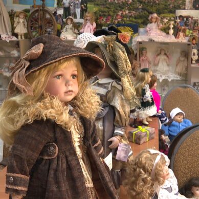 Выставка фарфоровых кукол открылась в Немане
