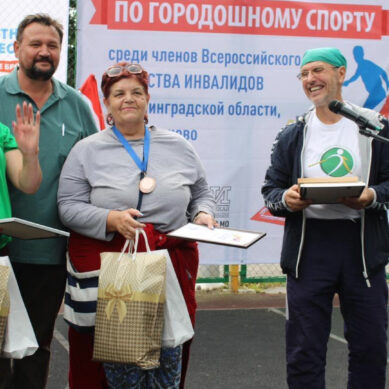 В Мамоново прошли межмуниципальные соревнования по городошному спорту среди членов Всероссийского общества инвалидов региона