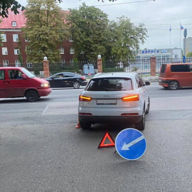 Водитель «Audi» сбил женщину на улице Чекистов в Калининграде