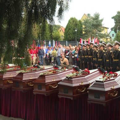 На мемориале недалеко от посёлка Переславское прошла торжественная церемония перезахоронения 119 солдат, воевавших на территории Восточной Пруссии