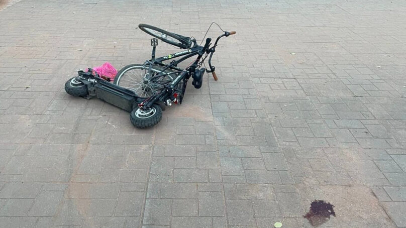В Московском районе Калининграда столкнулись и получили травмы водитель самоката и велосипедистка