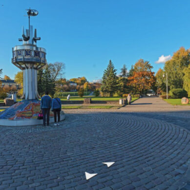 В Калининграде отремонтируют «Мировые часы» напротив Дома советов