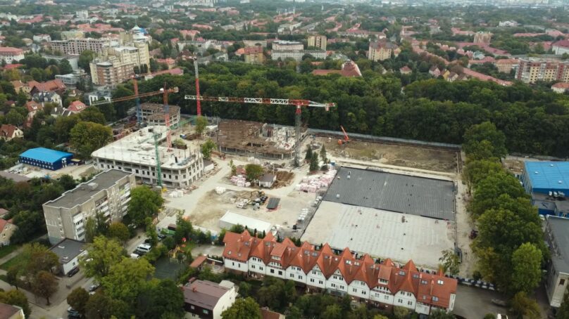 На стадионе «Спартак» более чем наполовину завершён третий этап строительства