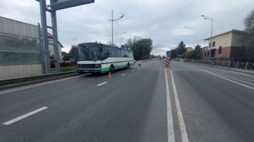 В гурьевском автобусе упала пассажирка