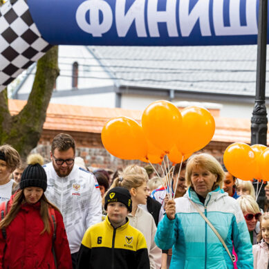 В Калининграде 1300 жителей приняли участие во Всероссийском дне ходьбы