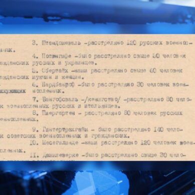 Управление ФСБ по Калининградской области рассекретило документы, где говорится, что весной 45-го в Кёнигсберге было расстреляно около 1700 военнопленных