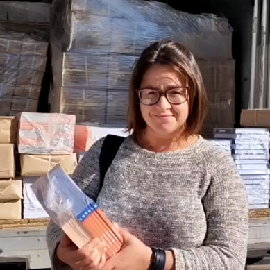 4 тысячи учебников для школьников Херсонской области передал наш регион