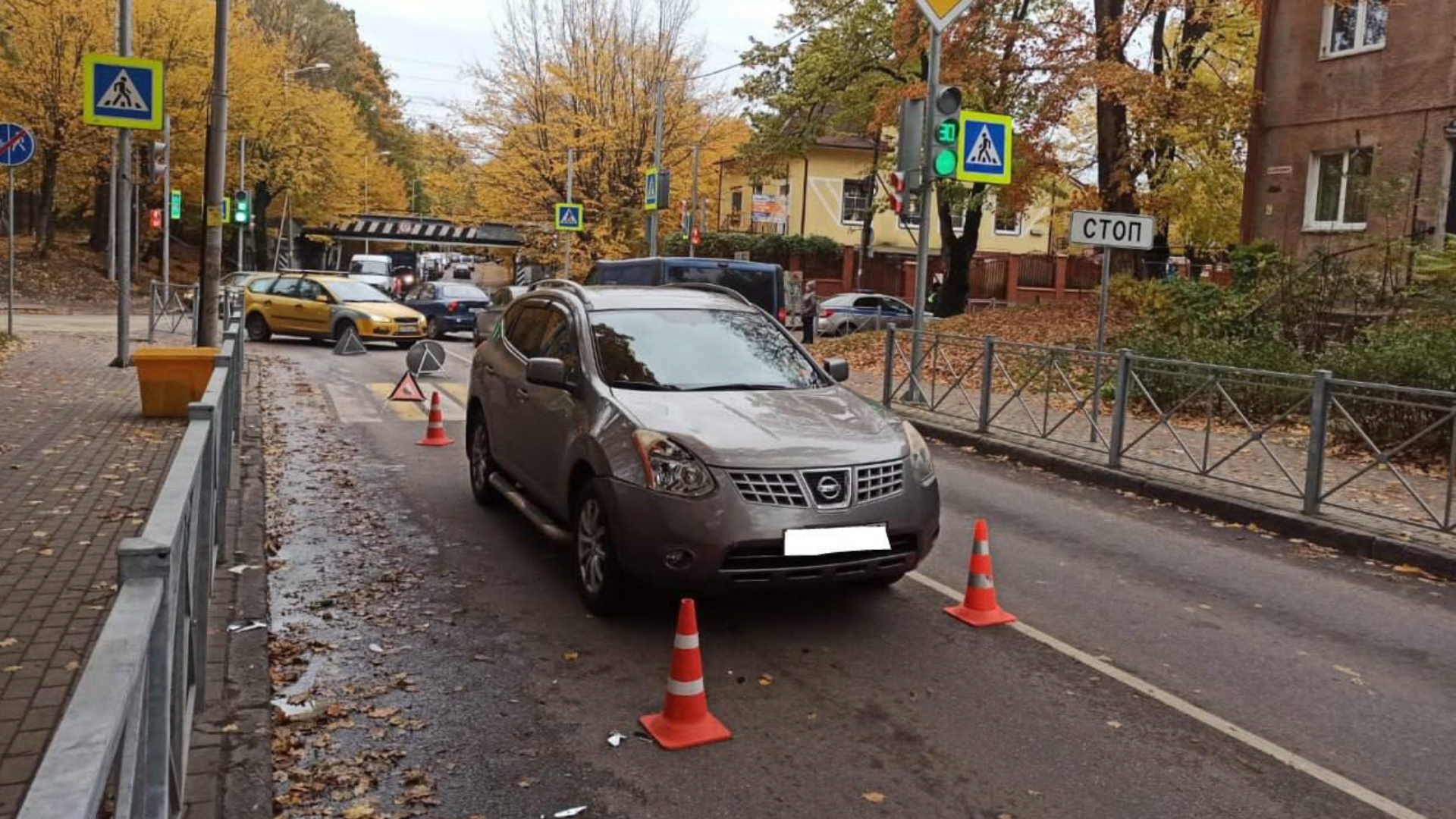 В Калининграде на улице Островского водитель иномарки сбил пенсионера —  Вести-Калининград