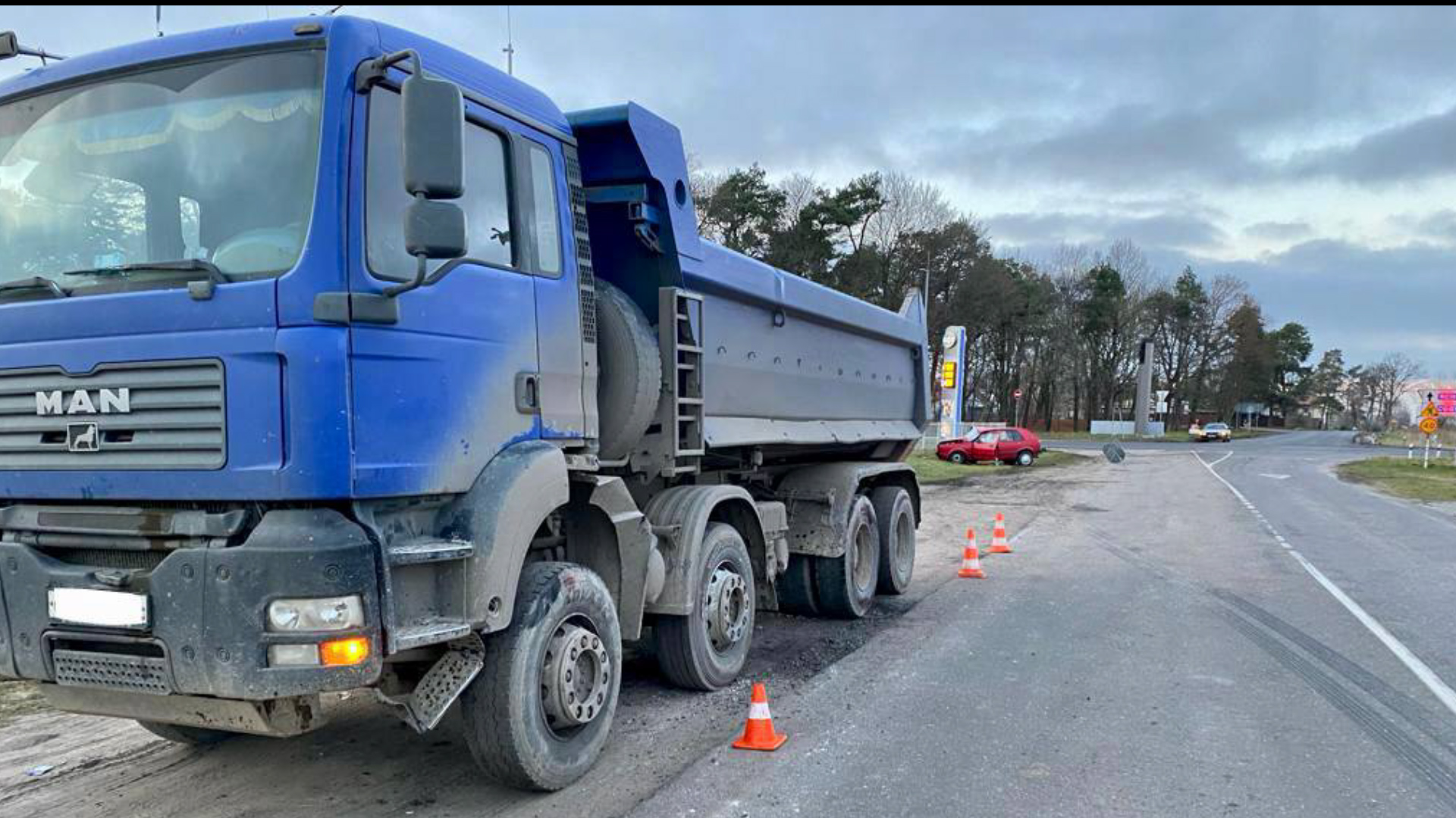 В Славске водитель грузовика не уступил дорогу и спровоцировал ДТП — Вести- Калининград