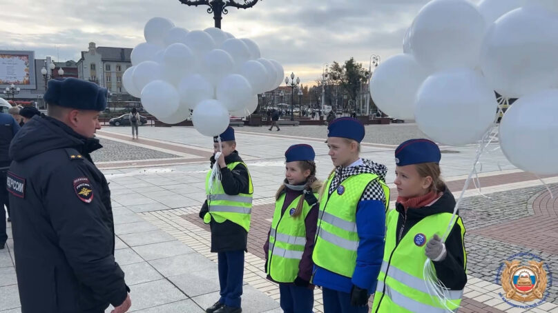 В Калининграде провели акцию в память о жертвах ДТП