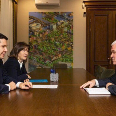 Состоялась встреча вновь назначенного представителя МИД России в Калининграде Сергея Белова с губернатором Антоном Алихановым