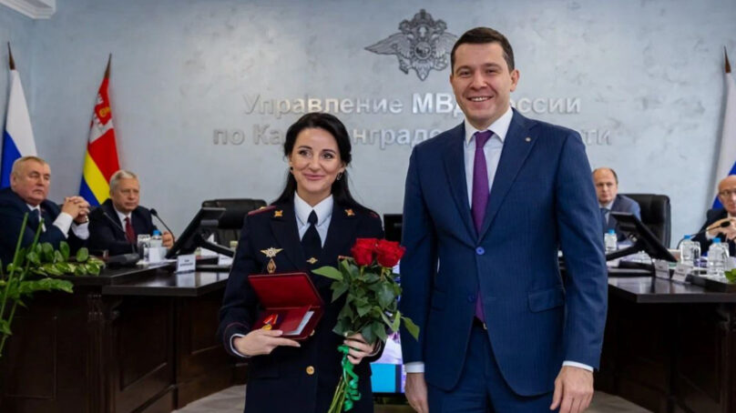 Антон Алиханов поздравил сотрудников МВД с профессиональным праздником