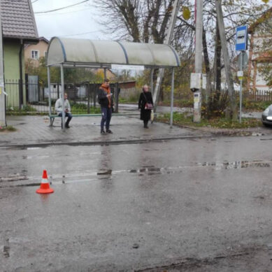 В Калининграде на Тенистой аллее сбили подростка, выходящего из автобуса