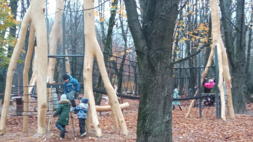 В Калининграде на острове Канта появилось новое игровое пространство для детей
