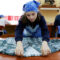 Студенты Советского техникума-интерната шьют пижамы для военных