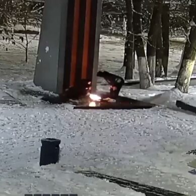 Трое подростков в Чкаловске бросали снег в вечный огонь и тем самым потушили его. Это попало на камеры «Безопасного города»