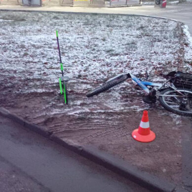В Гусеве на проспекте Ленина сбили велосипедиста