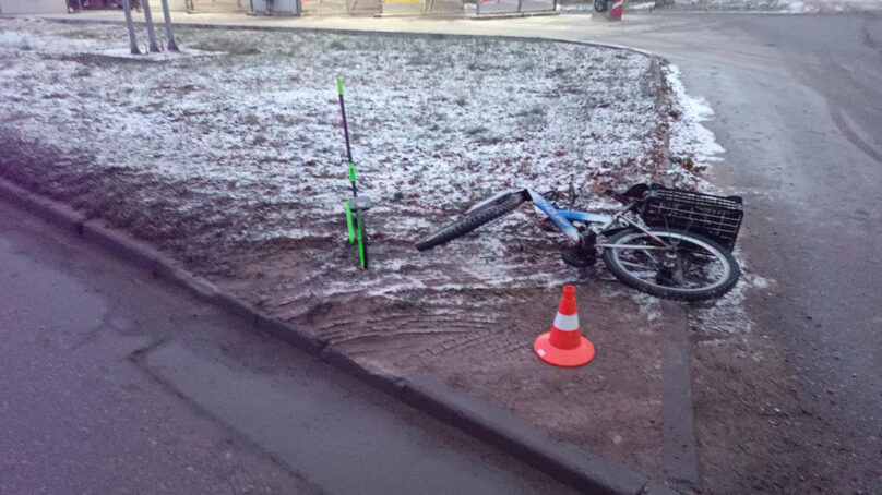 В Гусеве на проспекте Ленина сбили велосипедиста