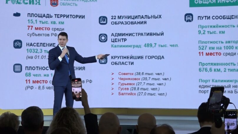 Калининградская область в центре внимания «России». Губернатор Антон Алиханов представил регион на выставке-форуме в Москве