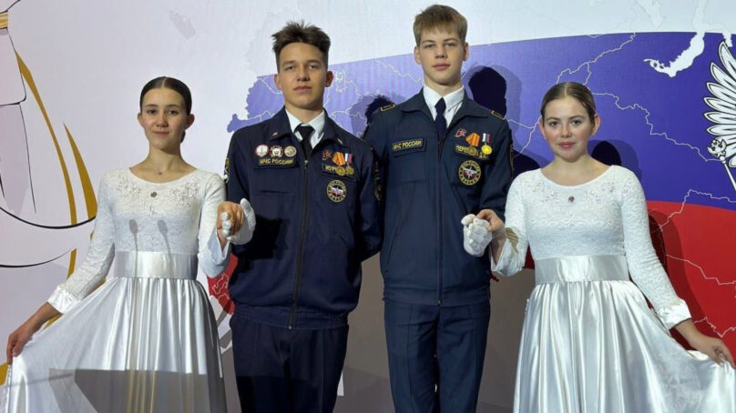 Юные кадеты из Калининграда побывали на Международном Кремлевском благотворительном балу