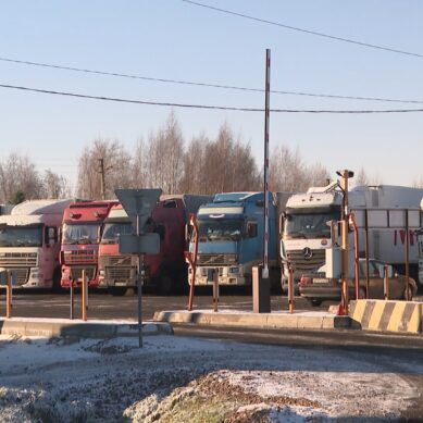 До 15 дней увеличена глубина бронирования в электронной очереди для грузовиков на границе Янтарного края с Литвой