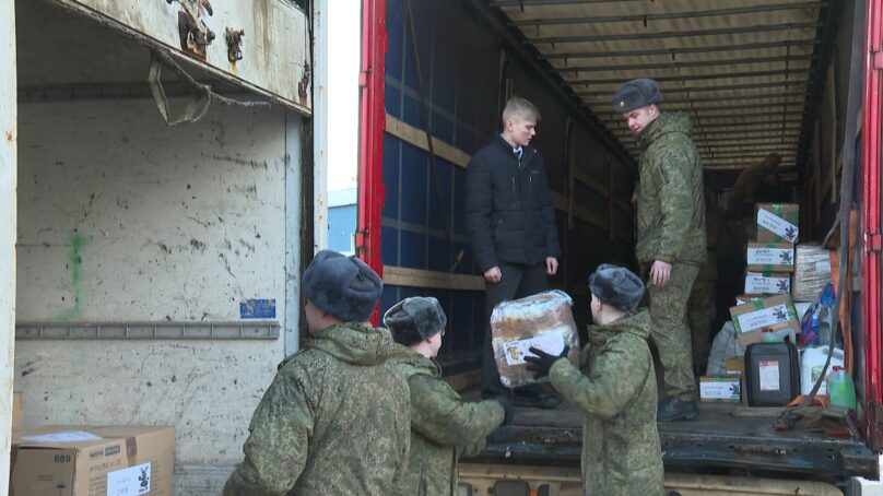 В Калининграде собрали очередную партию гуманитарной помощи для участников СВО