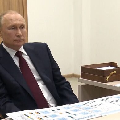 Сегодня в Калининград с рабочим визитом прилетит Владимир Путин