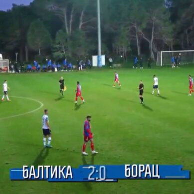 Победа 2:0. Калининградская «Балтика» провела первый матч в 2024 году