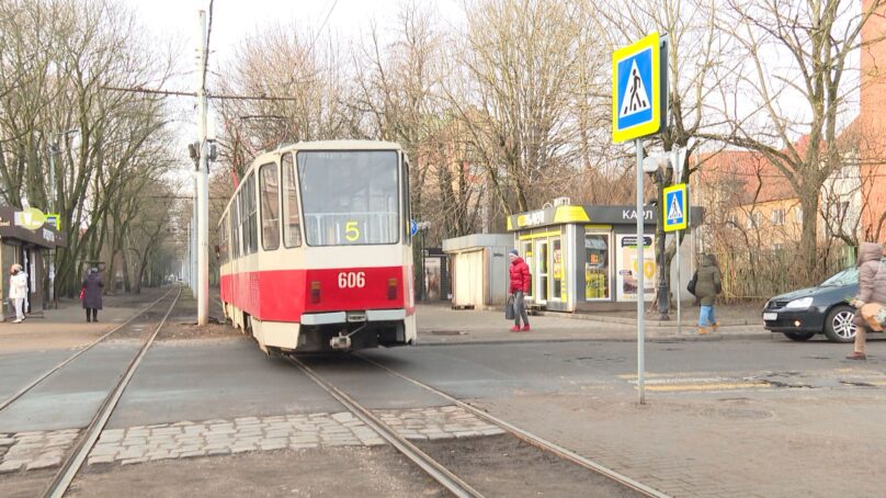 Власти Калининграда планируют продолжить ремонт трамвайных путей на Фестивальной аллее