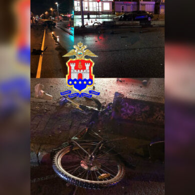 Ночью в ДТП на Московском проспекте погиб велосипедист