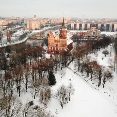 Самая низкая температура за три года была зафиксирована сегодня утром в Калининграде