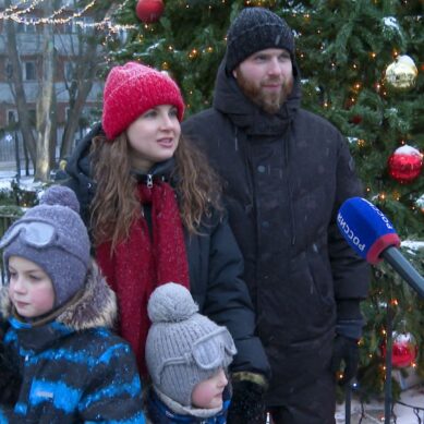 За новогодней сказкой этой зимой туристы и жители области отправляются в Зеленоградск