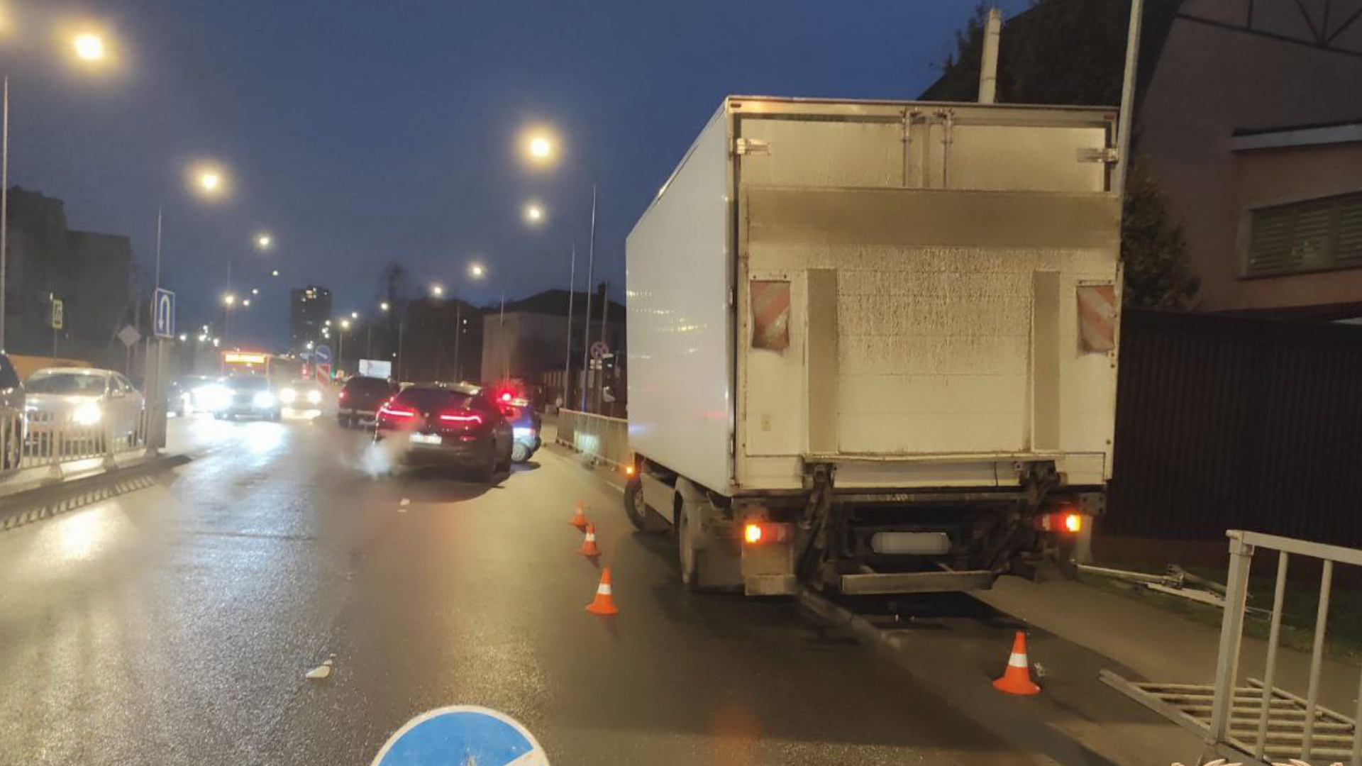 В Калининграде на Гагарина произошло массовое ДТП, однако никто не  пострадал — Вести-Калининград