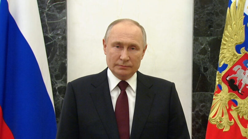 Поздравление Владимира Путина по случаю Дня защитника Отечества