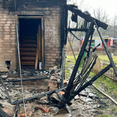 В многоквартирном доме в посёлке Сосновка утром случился пожар