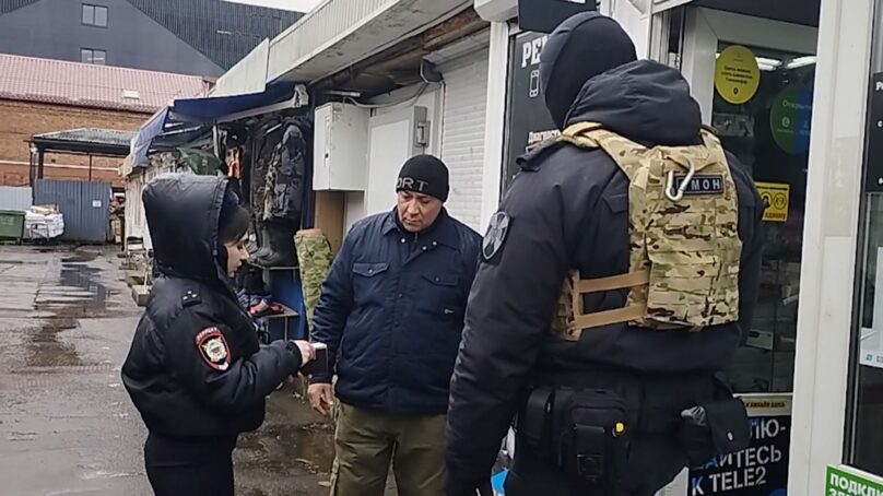 В Калининграде в ходе рейда полиция выявила 55 нарушений миграционного законодательства