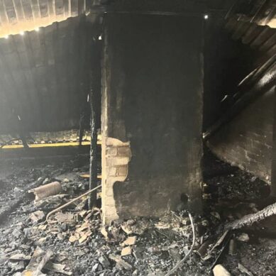 В поселке Пушкино Нестеровского округа в жилом доме случился пожар
