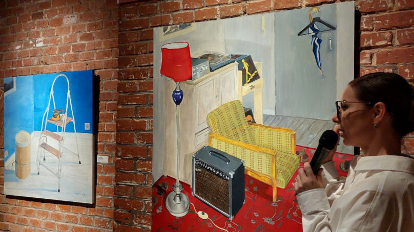 В арт-пространстве Закхаймских ворот проходит выставка живописи калининградской художницы Марии Владыкиной