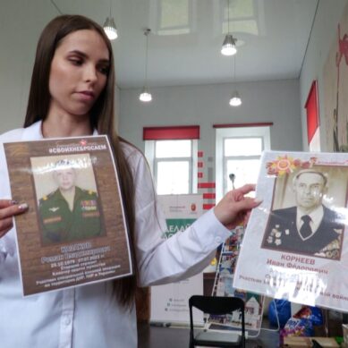 В Гусеве стартовала акция по изготовлению портретов Героев Великой Отечественной войны и участников СВО