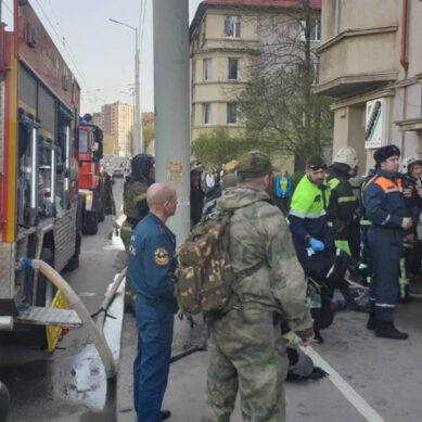 Пожар на улице Горького в Калининграде унес жизнь одного человека