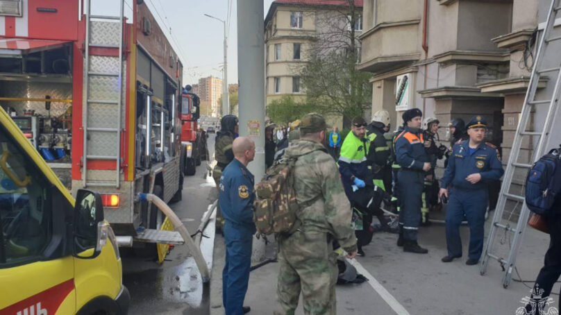 Пожар на улице Горького в Калининграде унес жизнь одного человека