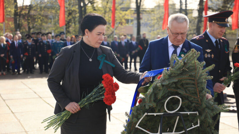 Глава городской администрации Елена Дятлова поздравила калининградцев с праздником