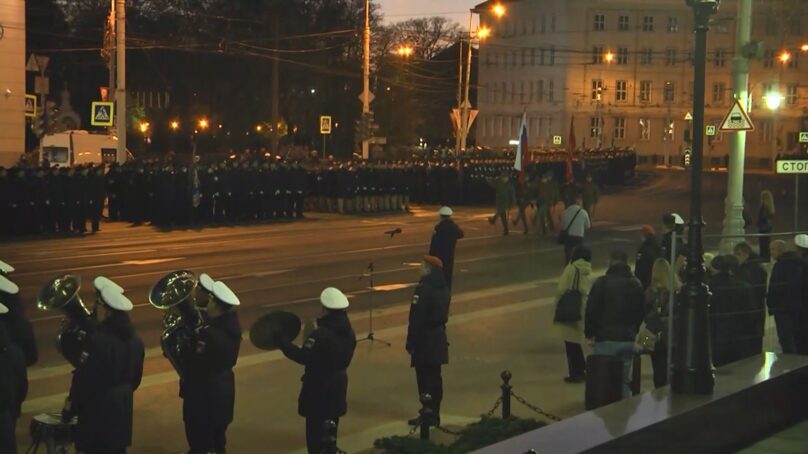 В ближайшие дни центр Калининграда перекроют из-за репетиций парада Победы