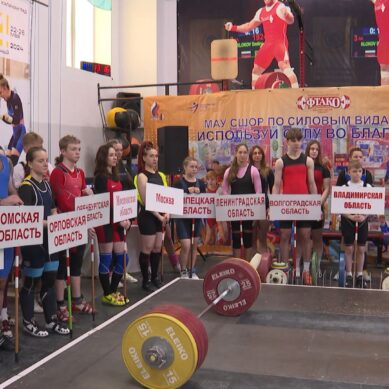 Всероссийские соревнования по тяжёлой атлетике «Янтарная штанга» стартовали на помосте калининградской спортшколы по силовым видам спорта