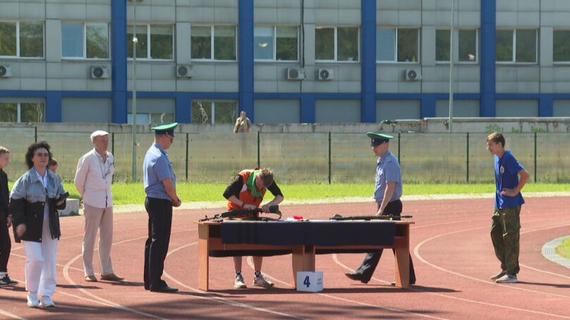 Накануне дня пограничника в Калининграде традиционно проводят большую эстафету «Граница»