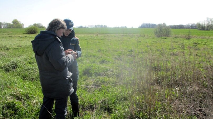 Россельхознадзор совместно с МЧС провели рейды по сельскохозяйственным землям Балтийского округа